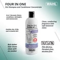 thumbnail image 3 of Wahl Four in One Cat Shampoo & Conditioner Concentrate, 455 mL, 3 of 10