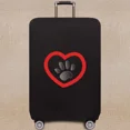 thumbnail image 1 of Travel Accessories Luggage Case Suitcase Dust Protective Cover 18-28 Inch Footprints Pattern Series Trolley Case Elastic Cover 8Footprints003 M, 1 of 6