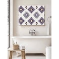 thumbnail image 6 of Purple Aztec Wall Art for Living Room,Canvas Picture Wall Decor for Bathroom Bedroom,Southwest Boho Abstract Gray Geometric Painting Artwork for Office Kitchen Hallway Dining Room Home Decor 16"x20", 6 of 8