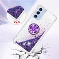 thumbnail image 4 of GANGXUN Funda Glitter Líquida para Samsung Galaxy A17 con Anillo Brillante, TPU Antichoques y Esquinas Reforzadas, Soporte, 4 of 6