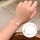 thumbnail image 4 of Minnieouse de cobre para mujer, cadena de repuesto con forma de insecto bonita portátil, brazalete decorativo de moda para niñas, regalo de Ropa, zapatos y accesorios Miscelánea Oro rosa Minnieouse AP014649-02, 4 of 6