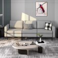 thumbnail image 3 of Costway Modern Modular 3-Seat Sofa Couch with Side Storage Pocket & Metal Leg Light Grey, 3 of 9