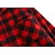 thumbnail image 4 of Pijama de Color negro y rojo para mujer, ropa de dormir supercálida, pantalones largos a juego, conjuntos de invierno, 4 of 4