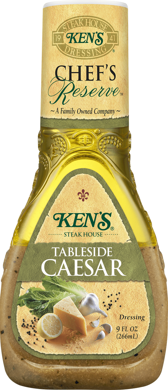 Ken's Steak House Chef's Reserve Tableside Caesar Dressing, 9 fl. oz