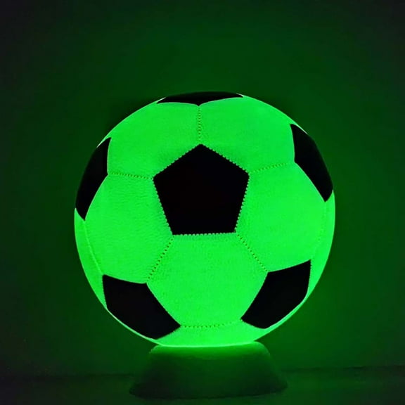 Size 5 Glowing Soccer Ball, Durable Football For Competition Training For Indoor And Outdoor