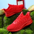 thumbnail image 4 of Men's Mesh Breathable Running Shoes, Men's Lightweight Soft Soled Sports Shoes, 4 of 9