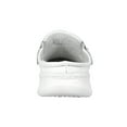 thumbnail image 4 of 24 HOUR COMFORT Marcy Wide Width Comfort Clog For Work and Casual Attire WHITE 6, 4 of 6