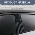 thumbnail image 5 of 2PCS B Pillar Sticker Decal, Gloss Vinyl Decal Set, Waterproof USA Flag Personalized Vehicle Door Window Pillar Decals, Car American Flag Vinyl Wrap for Side Door Trim Decoration, 5 of 7