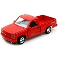 thumbnail image 2 of 1992 Chevrolet SS 454 Pickup Truck Red 1/24 Diecast Model by Motormax, 2 of 3