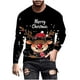 thumbnail image 2 of Seeotter Men‘s Christmas Crewneck 3D Printed Xmas Pullover Jumpers, 2 of 5