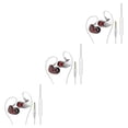 thumbnail image 4 of Moyic Auricular con cable Micrófono Auriculares de control de línea de auriculares de 3,5 mm Plata Type1 NO1, 4 of 6