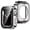 Silver, variant on 2PCS Apple Watch Case, 2 in 1 Waterproof Case Compatible for Apple Watch Series 11/10 Screen Protector 46mm, 360 Protective Glass Face Cover Hard Bumper + Back Frame for iWatch Accessories 46mm Black