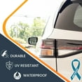 thumbnail image 4 of Magnet Me Up Support Cervical and Ovarian Cancer Survivor Teal Ribbon Magnet Decal, 3.5x7 In, Vinyl Automotive Magnet, 4 of 7