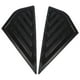 thumbnail image 3 of Bright Black Car Rear Window Blinds Side Tuyere Louvers Vent Cover for Focus MK3 Hatchback 2012-2018, 3 of 5