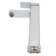 thumbnail image 1 of Grifo de lavabo cuadrado, grifo de lavabo para baño, grifo de un solo orificio, grifo de lavabo de cara, claridad notable, 1 of 12