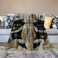 thumbnail image 2 of Orinice Bearded Dragon Warm Lightweight Blanket Soft Fleece Throw Blanket for All Seasons - Cow Gifts Blanket, Living Room Sofa Decor, Long-lasting & Multiple Sizes 60x80in, 2 of 6