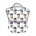 thumbnail image 2 of Kdxio Coffee To Go Pattern Bibs For Babies, Baby Bibs for Eating, Toddler Bibs, Waterproof Bibs, Feeding Bibs, for Toddlers, Boys, Girls, 2 of 8