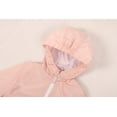thumbnail image 4 of MADHERO Boys Rain Jackets Lightweight Long Sleeve Windbreaker Light Pink1 10, 4 of 6