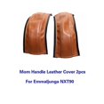 thumbnail image 1 of Fundas de mango de cuero Pu compatibles con Emmaljunga Nxt90, cubierta protectora para mango de cochecito, accesorios para cochecito de bebé, 1 of 5