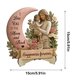 thumbnail image 3 of Figurita de madera de padres en forma de corazón de los Quiero Te quiero Regalo de escritorio para el Día del Padre Día de la Madre Cumpleaños Acción de Gracias, 3 of 8