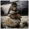thumbnail image 1 of Picture-Tiles.com: Rocks Ceramic Tile Wall Mural WAL500931-44S. 17"W x 17"H using (16) 4.25" x 4.25" Ceramic Tiles-Satin Finish, 1 of 3