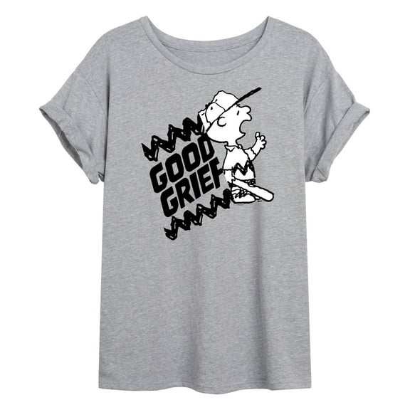 Peanuts - Good Grief Split - Women's Oversized T-Shirt