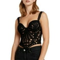 thumbnail image 2 of KANG Lace Top With Waist Cincher For Shaping Corset Style Crop Top, 2 of 4