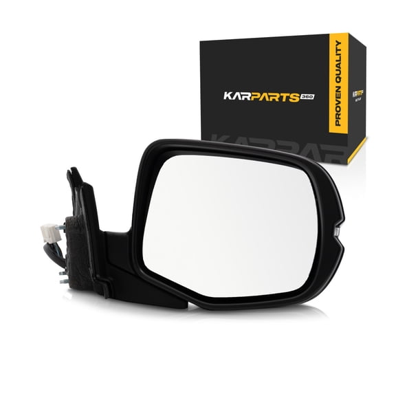 For Honda Pilot Door Mirror 2019 2020 2021 Passenger Side | Power | Heated | w/ Signal Light | Paint to Match | Replacement For HO1321334 | 76200-TG7-A81ZD