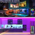thumbnail image 3 of Tira de LED LOST de 30 m, LED para dormitorio con Bluetooth, tira de LED controlada por control remoto de aplicación, LED para dormitorio [Clase energética A+], 3 of 5