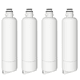 thumbnail image 1 of Paquete de 4 Filtros de Agua para Refrigerador de Repuesto para Bosch Ultra Clarity Pro BORPLFTR50, BORPLFTR55, 12033030, 12028325, 11025825, 11032531, B36Pza80SNS Nuevo, 1 of 5