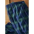 thumbnail image 5 of KingSize Men's Big & Tall Flannel Plaid Pajama Pants, 5 of 6