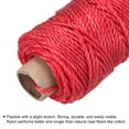 thumbnail image 4 of Uxcell Braid Nylon Mason Line Red 50M/164 Feet 2MM Dia for DIY Projects, 4 of 6