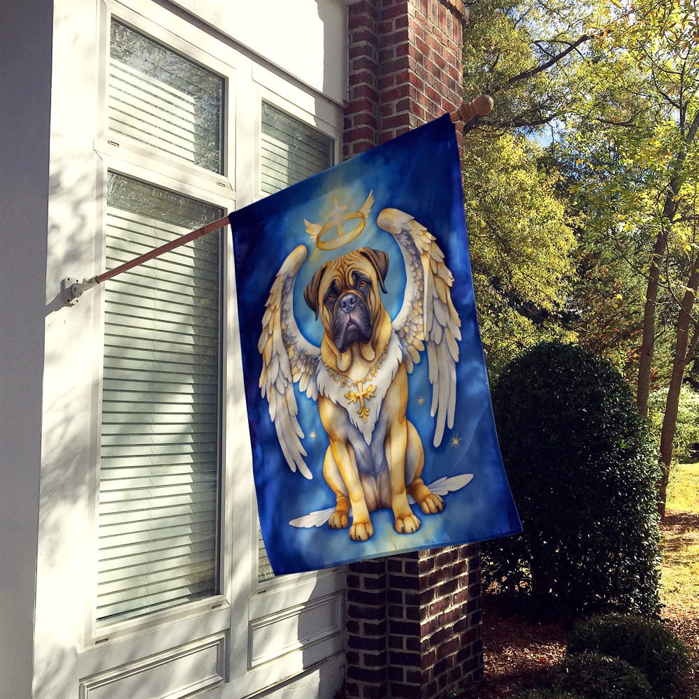 Bullmastiff My Angel House Flag 28 in x 40 in