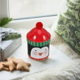 thumbnail image 4 of KOYPTL 2 Pcs Christmas Storage Box for Candy Metal Cookie Tins with Cute Penguin Snowman Pattern Small Christmas Storage Container for Snack Chocolate Xmas Gifts Holiday Birthday Party Supplies, 4 of 6
