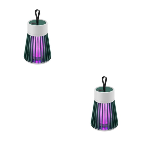 Billuyoard Repelente de insectos, insectos, moscas, portátil, reemplazo de 360 grados, alimentado por , carga USB, Camping, senderismo, dosel, Type1 NO1