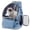Blue, variant on Large Space Bubble Window Pet Backpack Carrier for Small Dogs and Cats up to 15 Lbs, Airline Approved Breathable Pet Carrier for Travel, Hiking, and Outdoor Use