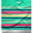 thumbnail image 3 of oneOone Cotton Flex Fabric Stripe & Floral Panel Decor Fabric Printed BTY 40 Inch Wide, 3 of 3