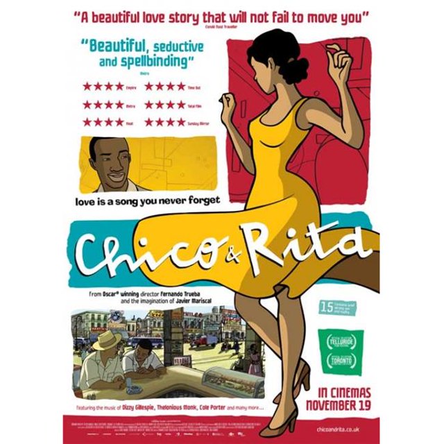 Pop Culture Graphics MOVGB70253 Chico & Rita Movie Poster Print, 27 x 40