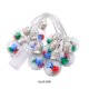 thumbnail image 3 of Lámpara de Navidad String de Bolas de Color, Icicle Lights, Fairy Lights, Exterior Interior, Decoración de Navidad, Bolas de Cristal, Iluminación de Fiesta, para Salón, Resistente al Agua, 3 of 7