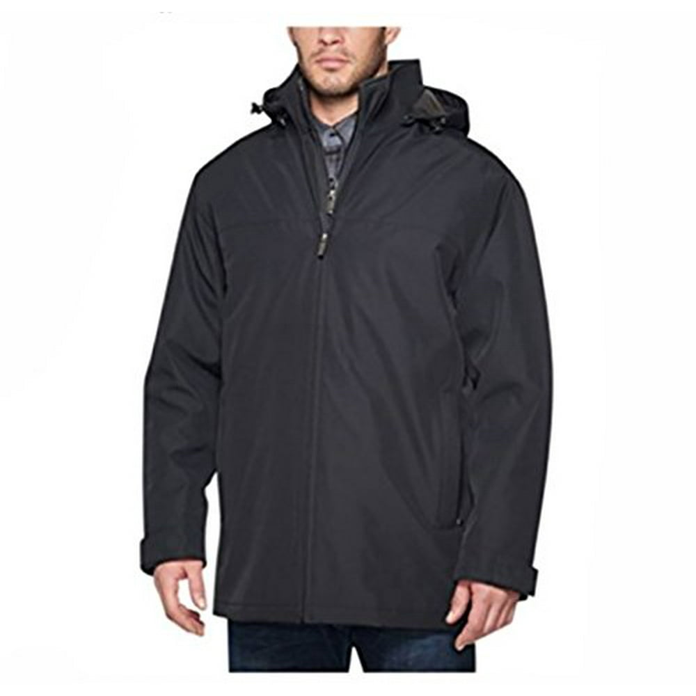 Weatherproof Weatherproof Ultra Tech Men's Jacket, Double Zip Hooded