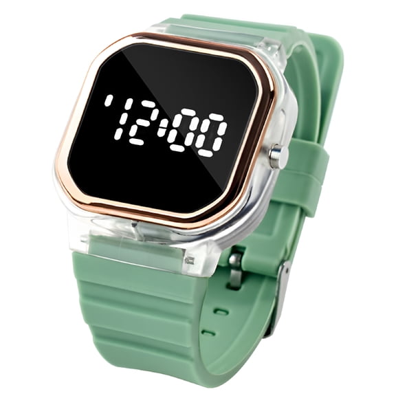 DESIGNICE Large Face Led Digital Watch Date Time 3Bar Waterproof Wristwatch Men Women Sports Watches Mens Sports Watches