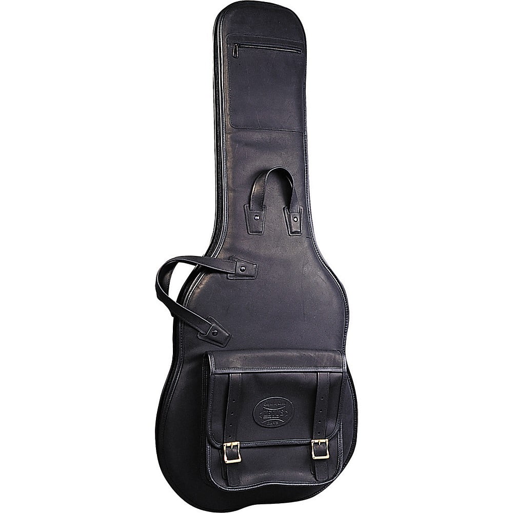 Levy's Italian Leather Electric Guitar Gig Bag Black
