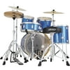 Mapex VX 5-PIece Fusionease Drum Set Liquid Blue Metallic Lacquer