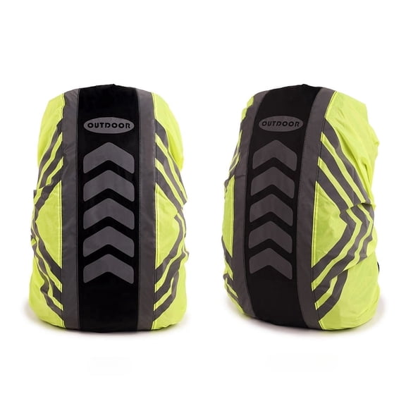 Backpack Rain Cover,Outdoor Cycling Night Ride Reflective Waterproof & Tear-Resist Backpack Covers