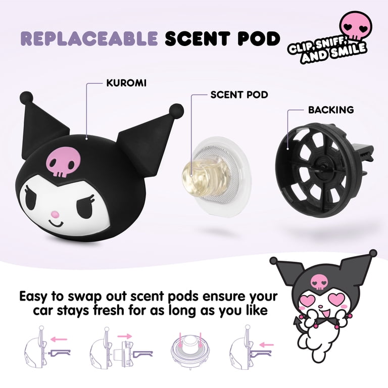 Carbella, Hello Kitty Car Air Freshener, Midnight Lavender, Pack