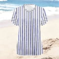 thumbnail image 5 of Otvok Women's Oversized T-Shirts, Women V-neck Short Sleeve Tops Casual Printed Summer Base Tee Sports T-shirt Plus Size Loose-Fit, 5 of 6