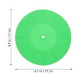 thumbnail image 2 of PAMINGONO Tapis de Disque en Silicone Vert Réduction de Bruit 1Pcs, 2 of 8