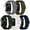 Gray Dark Green Black White Navy, variant on 5 Pack Nylon Watch Bands for Apple Watch 38/40/41/42mm(Series 10) - Multicolor, Unisex