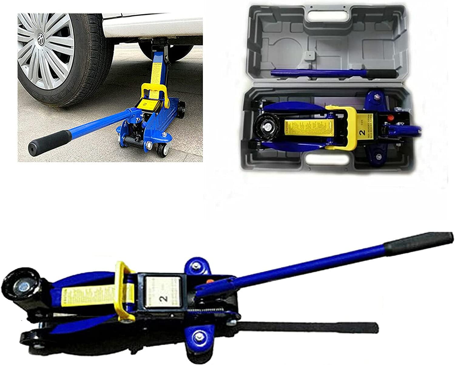 Buy Dayplus 2 Ton Low Profile Floor Jack Car Jack Hydraulic Trolley Service Floor Jack Lift