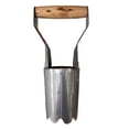 thumbnail image 2 of Garden Guru Steel Bulb Planter Tool for Planting Bulbs - High Carbon Steel & Comfortable Wood Carved Handle - Depth Marker for Consistent Planting Flowers Tulips, Daffodils, Dahlias (4 Pack), 2 of 6